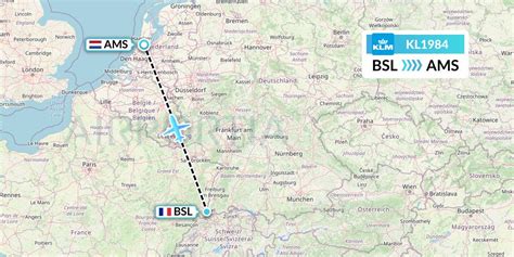 KL1990 Flight Status KLM: Basel to Amsterdam (KLM1990)